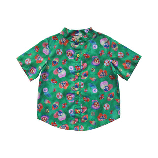 Boy's Shirt - Orchids