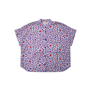 Gema Top - Purple Daisies