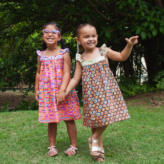 Olivia Dress - Groovy Pink