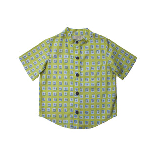 Shirt - Green Squares