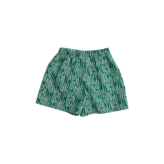 Short - Teal Lines