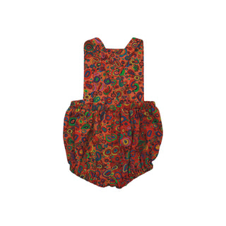 Boy's Romper - Micro Orange