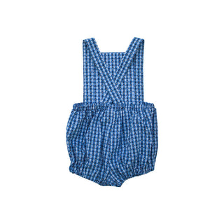 Boy's Romper - Blue Drops