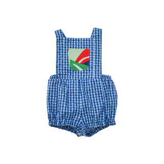 Boy's Romper - Blue Drops