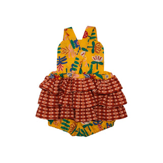 Celia Romper - Fiori Amarelo