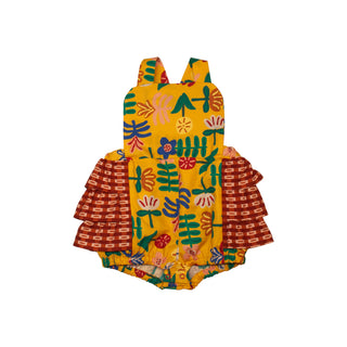 Celia Romper - Fiori Amarelo