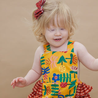 Celia Romper - Fiori Amarelo