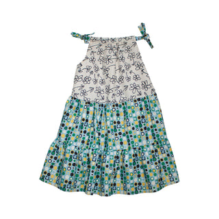 Elisa Dress - Black Daisy