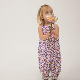 Isabella Jumper - Purple Daisies
