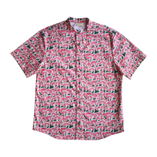 Men's Shirt - Pink Mushrooms