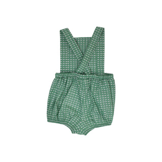 Romper - Mint White Lines