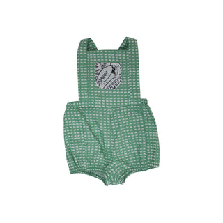 Romper - Mint White Lines
