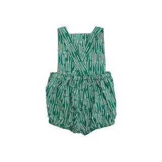 Romper - Teal Lines