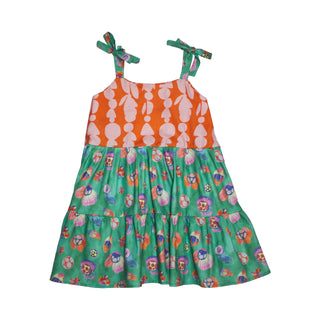 Vera Dress - Lava Lamp