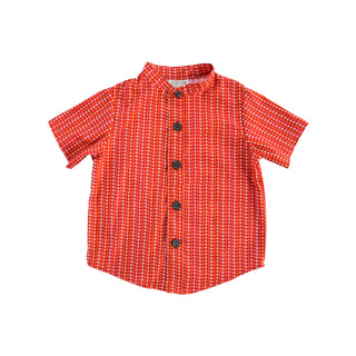 Boy's Shirt - Red Dots